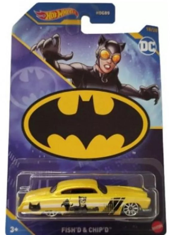 Mattel Hot Wheels Batman Fishd & Chipd - HLK68 ürün görseli 1
