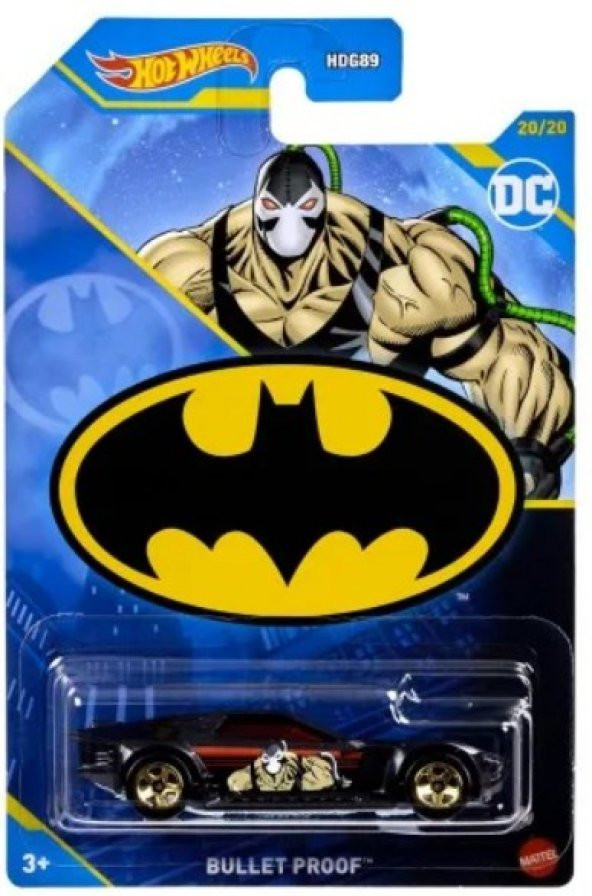 Hot Wheels Batman Justice League Bullet Proof - HLK69 ürün görseli 1