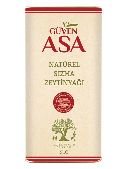 Güven Asa Zeytinyağları Natürel Sızma Zeytinyağı 5 lt Teneke ürün görseli 1
