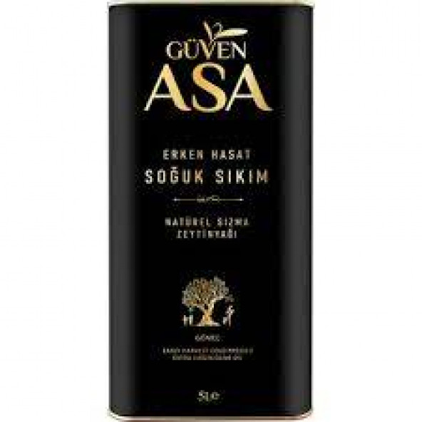 Güven Asa Soğuk Sıkım Natürel Sızma Zeytinyağı 5 Lt Teneke X 4 Adet ürün görseli 1