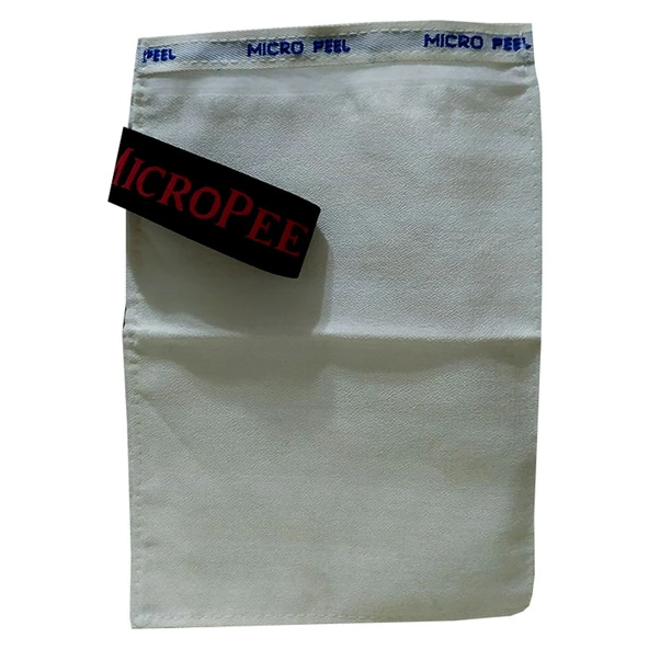 İpek Karma Cilt İçin Banyo Kesesi Beyaz 16X25 ürün görseli 1
