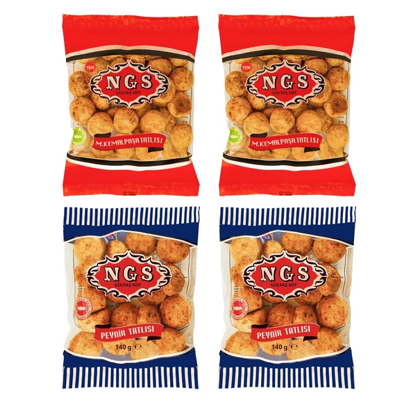 NGS Kemalpaşa ve Peynir Tatlısı 140 gr 4 lü Karma Paket ürün görseli 1