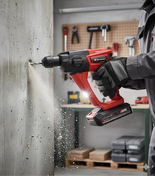Einhell TE-HD 18 Li Pnömatik Tek Akülü 2.5 Ah ürün görseli 1