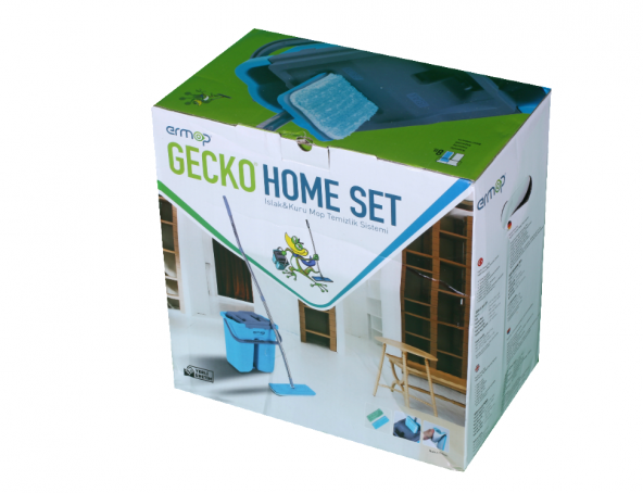 Ermop Gecko Home Tablet Mop Temizlik Seti - Resim 4
