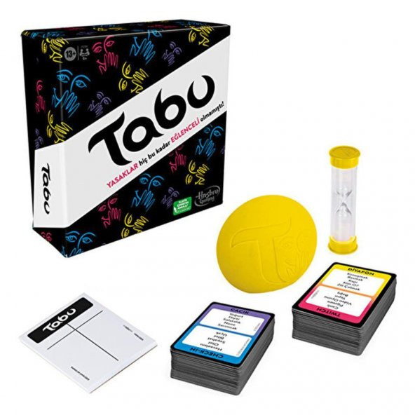 Hasbro Tabu Klasik Kutu Oyunu F5254, Tabu Kutu Oyunu ürün görseli 1