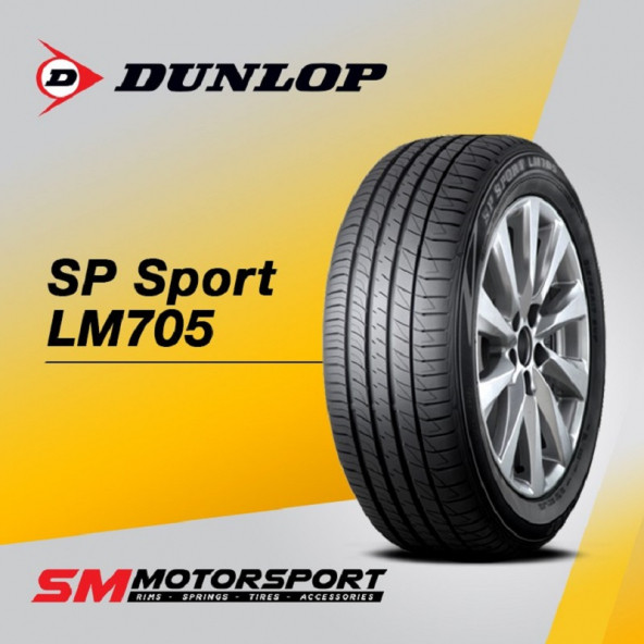 Dunlop 225/55R18 98V SP Sport LM705 Yaz Lastiği (üretim 2026) ürün görseli 1