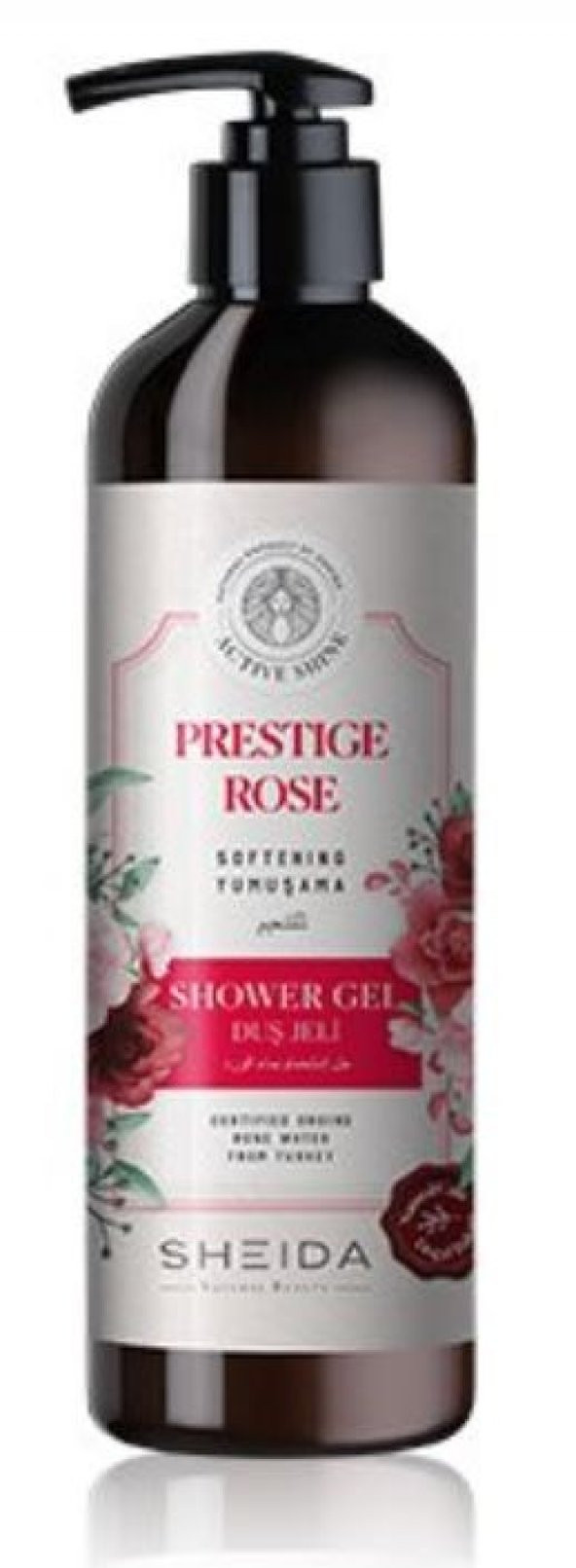 Sheida Prestige Rose Yumuşatma & Nemlendirme Duş Jeli ürün görseli 1