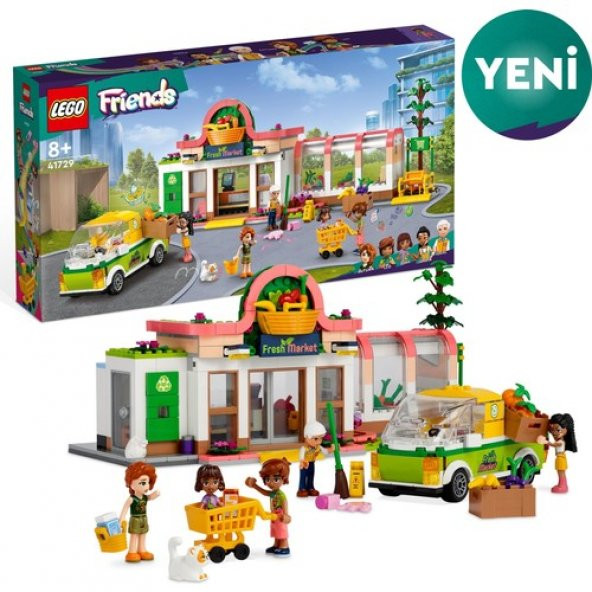 LEGO Friends Organik Manav 41729 (830 Parça) ürün görseli 1