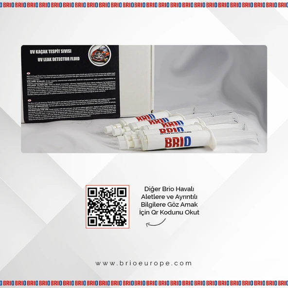 Brio Uv Kaçak Tespit Sıvısı 7,5 Ml - Resim 5