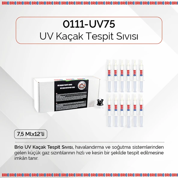Brio Uv Kaçak Tespit Sıvısı 7,5 Ml - Resim 2