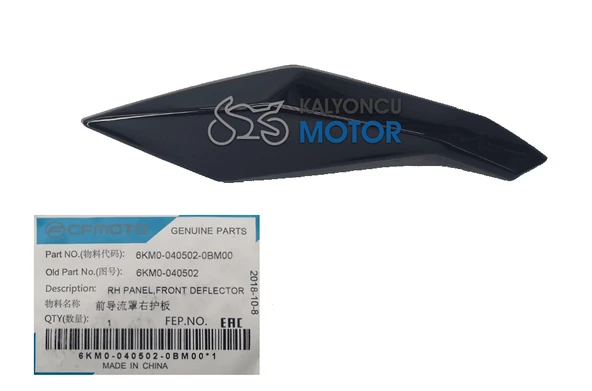 CF Moto NK 250 Far Muhafazası Sağ Parlak Siyah ürün görseli 1