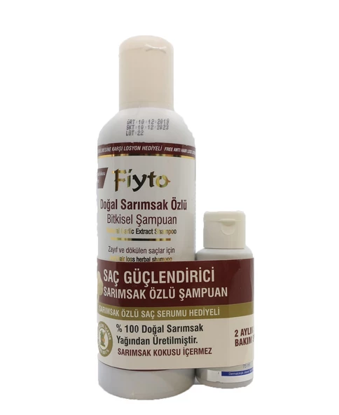 Fiyto Doğal Sarımsak Özlü 500 ml Bitkisel Şampuan ürün görseli 1