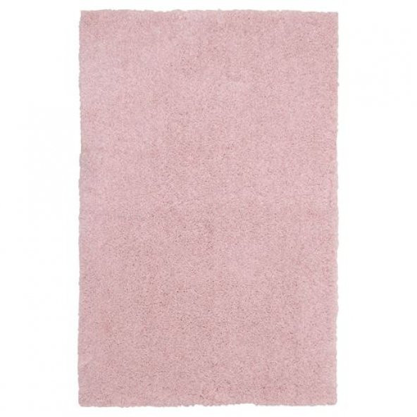 Pembe Renk Mini Yumuşak Peluş Halı MeridyenDukkan Paket 60x90 Cm-Banyo Halısı ürün görseli 1