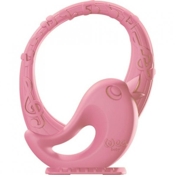 Wee Baby Zoo Diş Kaşıyıcı Pembe Kuş-8690797103897 ürün görseli 1