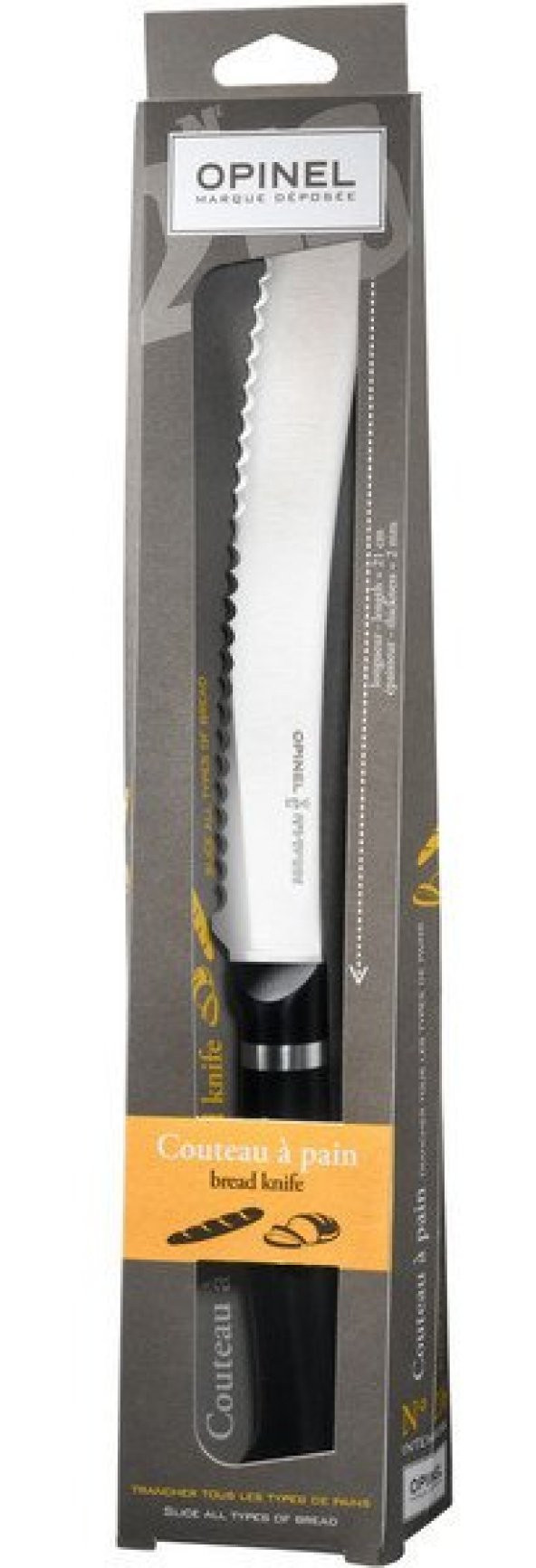 OPINEL INOX EKMEK BICAGI (001537) - Resim 4