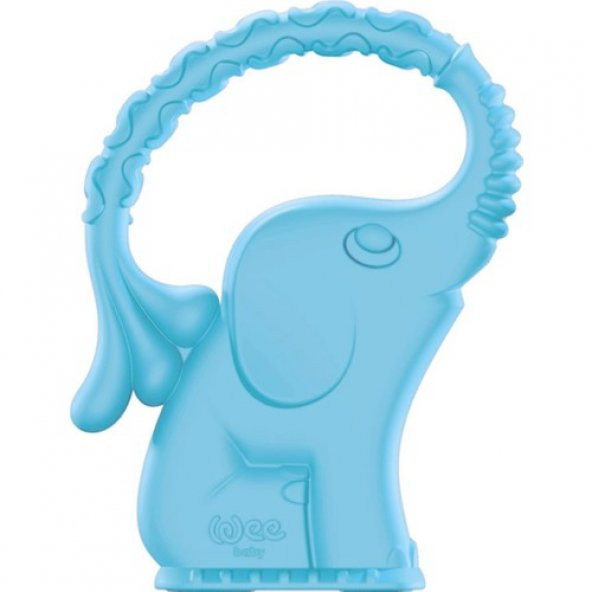 Wee Baby Zoo Diş Kaşıyıcı Mavi Fil-8690797103897 ürün görseli 1