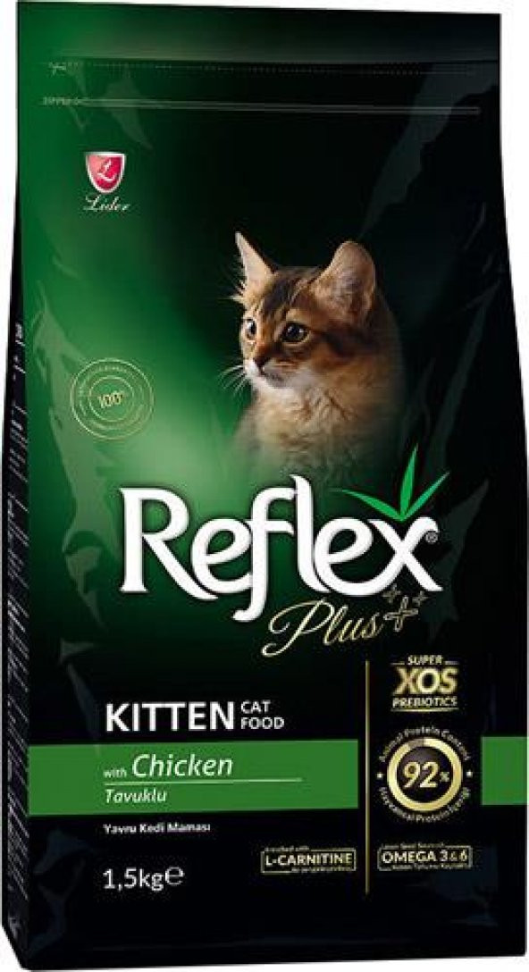 Reflex Plus Tavuklu Yavru Kedi Maması 1,5 Kg ürün görseli 1