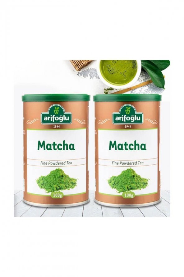 Arifoğlu Matcha Tozu Çayı 2 x 100 G ürün görseli 1