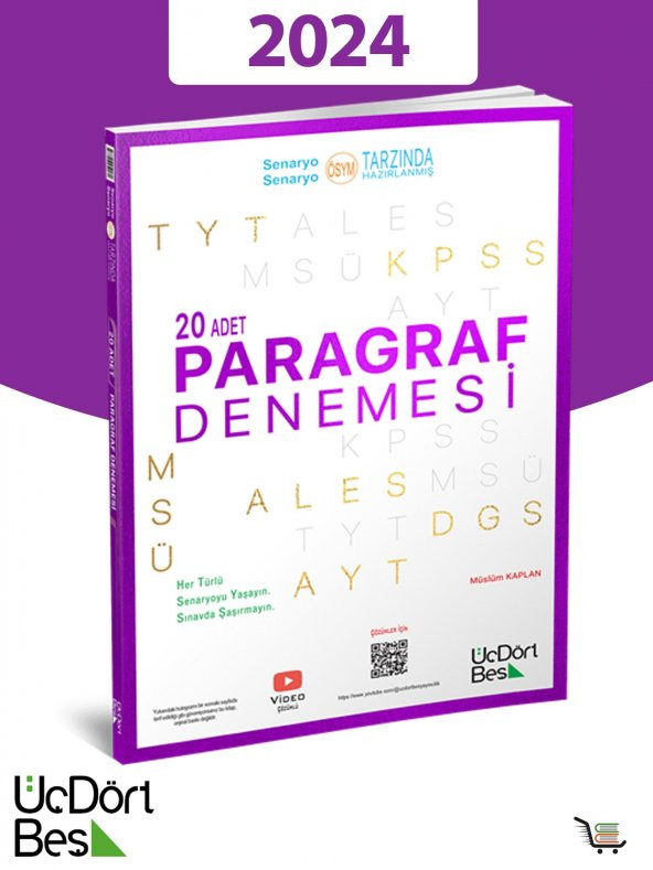 345-2024 Model 20'li Paragraf Denemesi ürün görseli 1