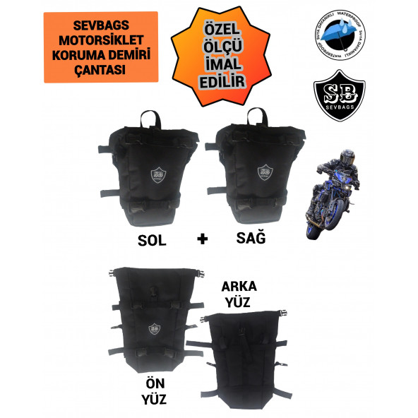 MOTORSİKLET KORUMA DEMİRİ ÇANTASI ürün görseli 1