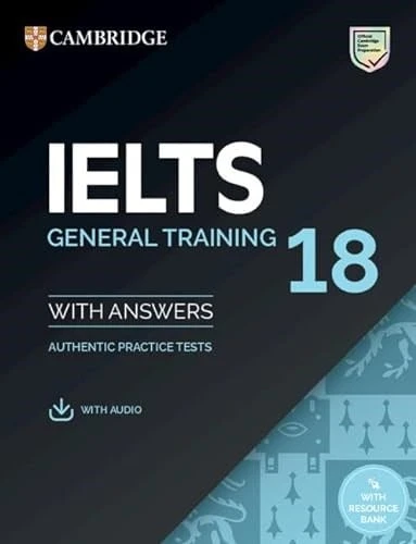 Cambridge English University IELTS 18 General with Answers with Audio ürün görseli 1