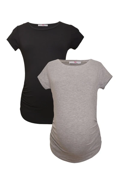 LuvmaBelly MYRA2017_2009 Hamile tshirt seti ürün görseli 1
