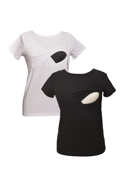 LuvmaBelly MYRA2501_2516 Emzirme tshirt seti ürün görseli 1