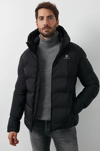 Lumberjack ML NOLAN COAT 2SN22 3PR Erkek Mont Siyah S-XXL ürün görseli 1