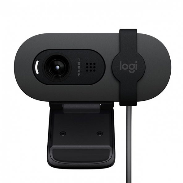 Logitech Brio 100 Webcam Grafit Full HD 960-001585 ürün görseli 1