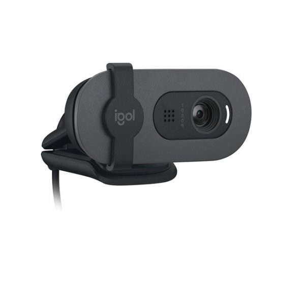 Logitech Brio 100 Webcam Grafit Full HD 960-001585 - Resim 3