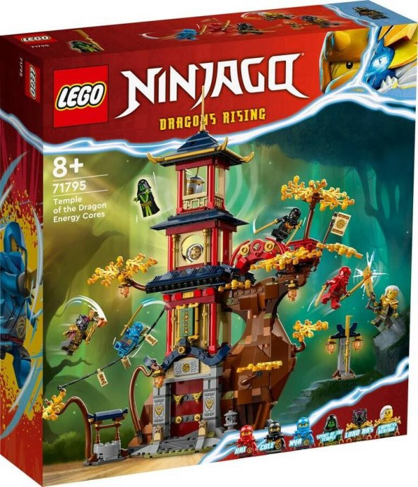 LEGO Ninjago 71795 Temple of the Dragon Energy Cores ürün görseli 1