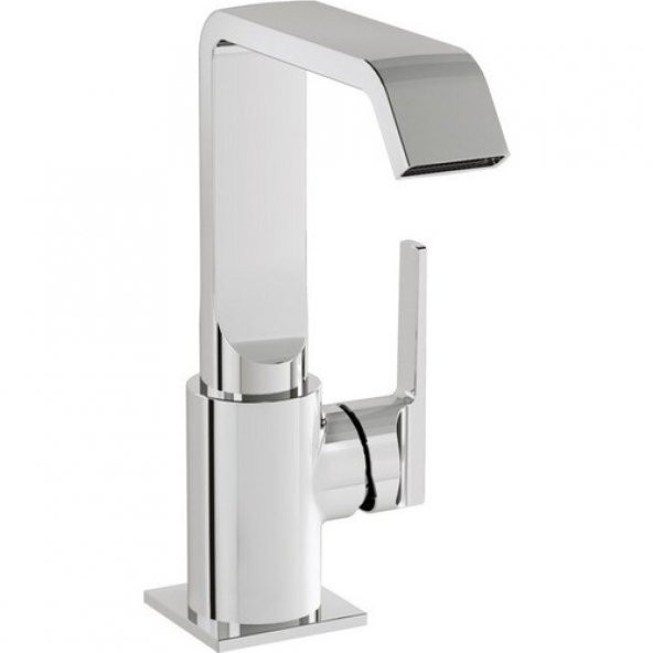 VitrA Suit A42616 Lavabo Bataryası, Yandan Kumandalı, Krom ürün görseli 1