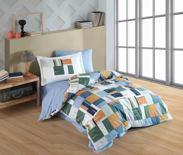 Hobby Tek Kişilik Poplin Nevresim Takımı Dream Oranj ürün görseli 1