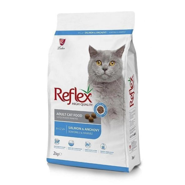 Reflex Somon Hamsi Yetişkin Kedi Maması 2 kg ürün görseli 1