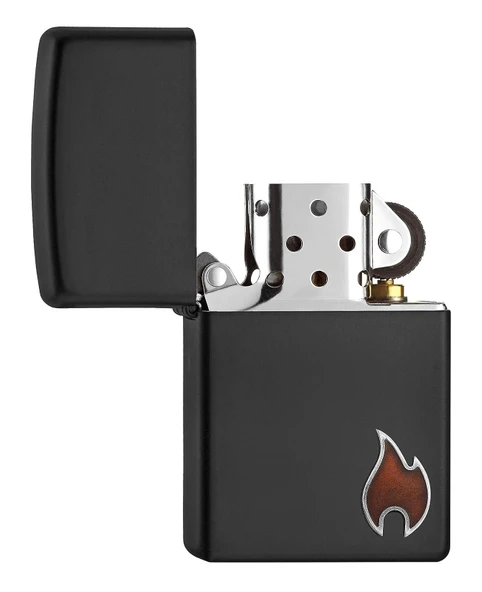 Zippo Little Flame Amblem Çakmak - Resim 3