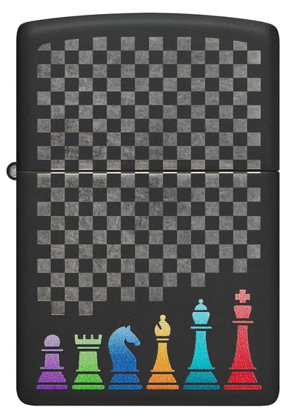 Zippo Chess Pieces Dizayn Çakmak - Resim 5