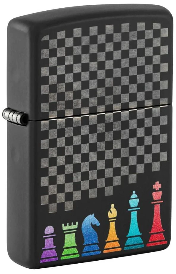 Zippo Chess Pieces Dizayn Çakmak ürün görseli 1