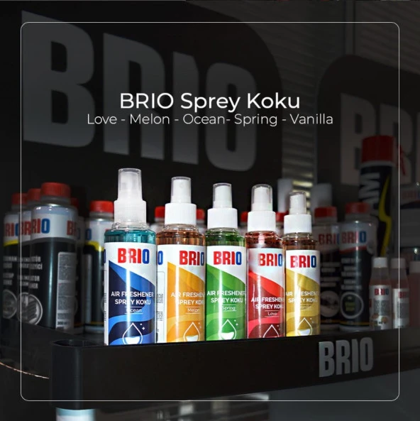 Brio Sprey Koku, Oto Koku, Araç Kokusu Seti 170 Ml ürün görseli 1