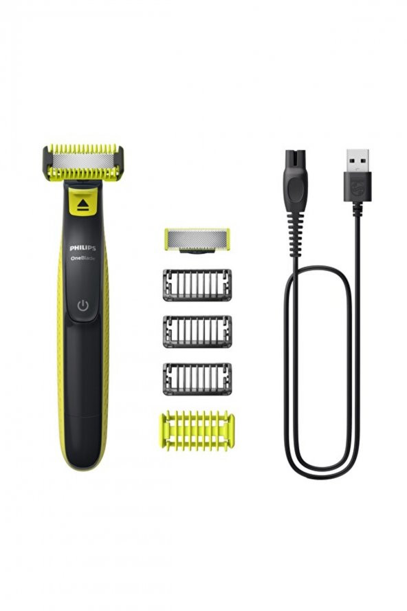 Philips Qp282410 Oneblade Hibrit Sakal Şekillendirici ve Yüz-Vücut Tıraş Makinesi ürün görseli 1