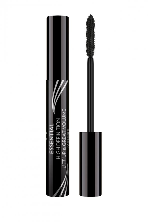 Hacim Etkili Siyah Maskara - Essential High Definition&Liftup&Great Volume Mascara ürün görseli 1