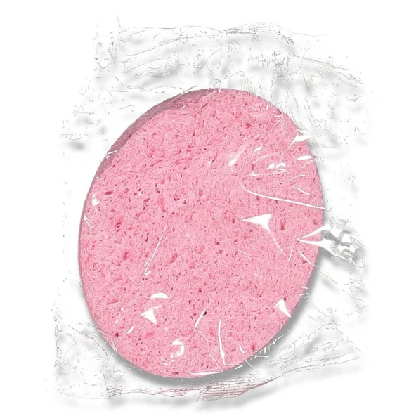 Natürel Pembe Banyo Bebek Süngeri - Resim 2