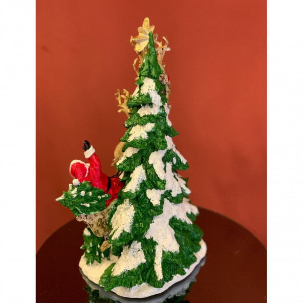 ÇAM AĞACINDA NOEL BABA DEKOR HS661-2 - Resim 2