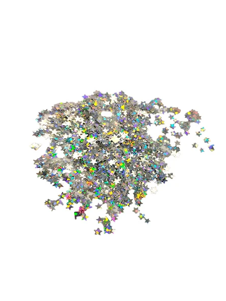 Yıldız Şekli Glitter Gümüş ürün görseli 1