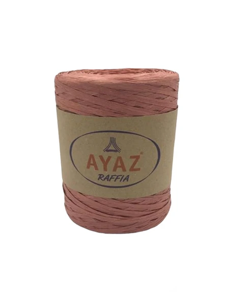 Ayaz Doğal Rafya Kağıt İp Yumak - Bakır 18 ürün görseli 1
