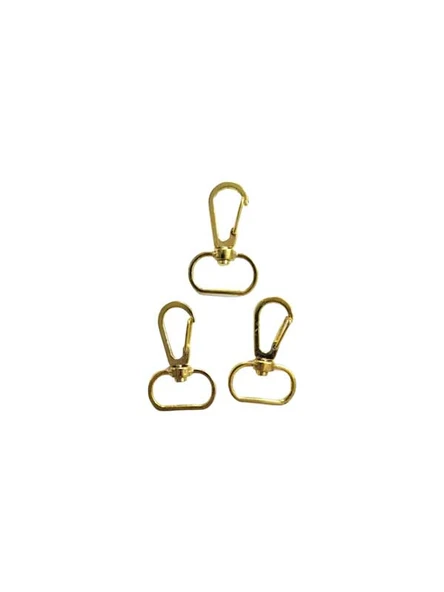 Papağan Klips Gold 2.5 cm ürün görseli 1