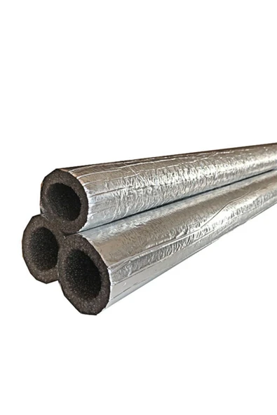 Ygt Ambalaj 2210 Mm Polietilen Alüminyum Folyolu İzole Boru 1 Metre 50 Adet ürün görseli 1