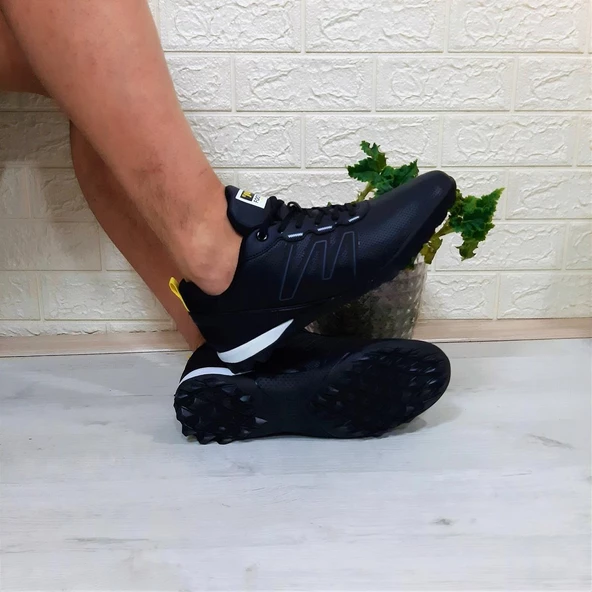Jump 29112 Siyah-Sarı Halısaha Futbol Ayakkabı ürün görseli 1