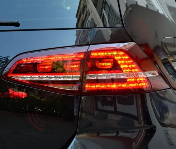 AUTOGP Vw golf 7 highline stop lambası ledli 2012 / 2017 - Resim 2