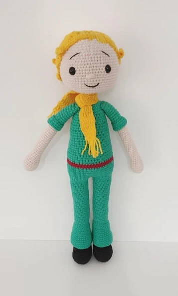 Küçük Prens Amigurumi Organik Oyuncak ürün görseli 1