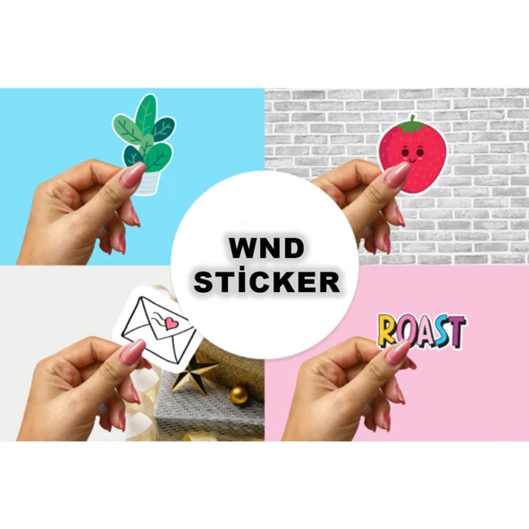 Çicekler-Flowers Sticker Seti - Resim 3